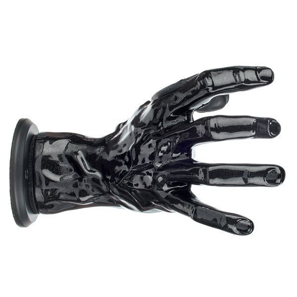 GuitarGrip Male Hand Black Metallic Right