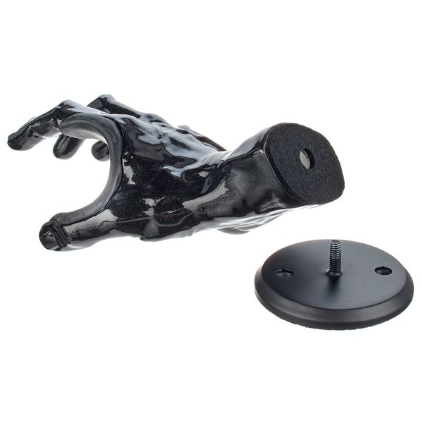 GuitarGrip Male Hand Black Metallic Right