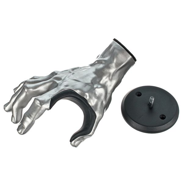 GuitarGrip Silver Metallic Male Hand RH