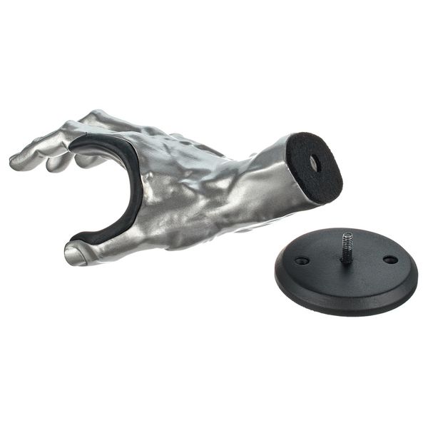 GuitarGrip Silver Metallic Male Hand RH