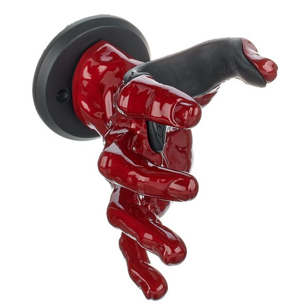 GuitarGrip Male Hand Red Metallic Right