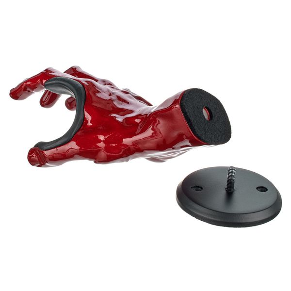 GuitarGrip Male Hand Red Metallic Right