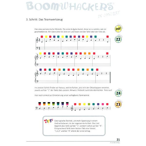 LeuWa-Verlag Boomwhackers in Concert