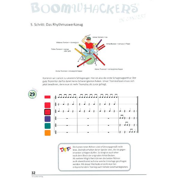 LeuWa-Verlag Boomwhackers in Concert