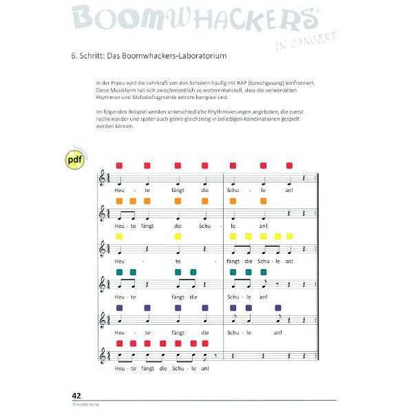 LeuWa-Verlag Boomwhackers in Concert