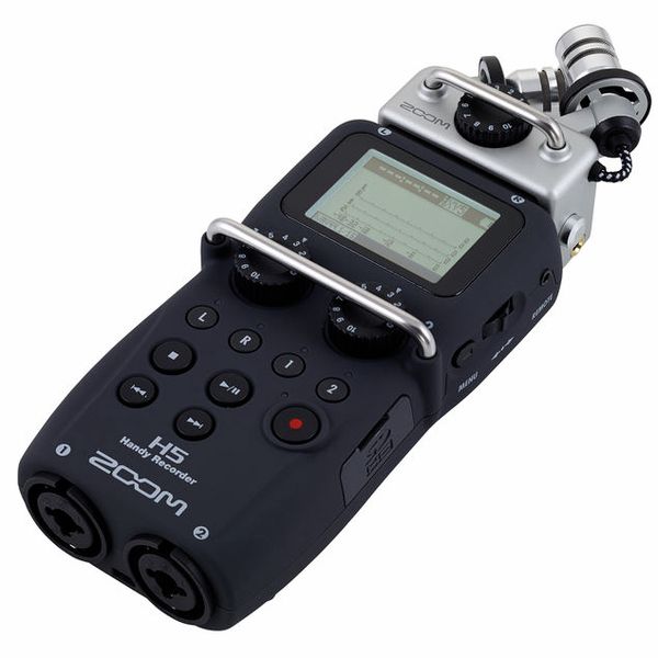 Zoom H5 4-Input / 4-Track Portable Handy Recorder with Interchangeable X/Y  Mic Capsule · AVGear