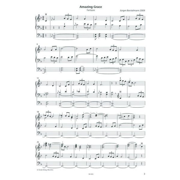 Strube Verlag Gospel Organ Book