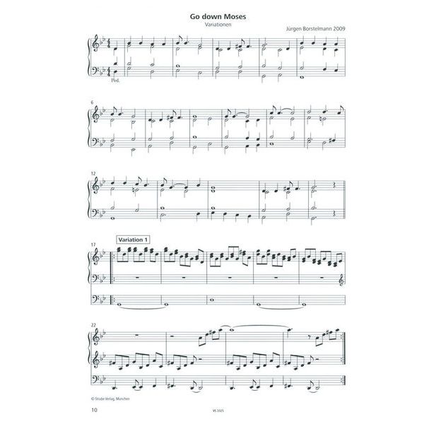 Strube Verlag Gospel Organ Book