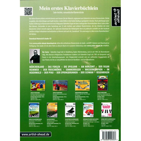 Artist Ahead Musikverlag Mein erstes Klavierbüchlein