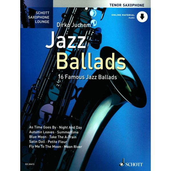 Schott Jazz Ballads Tenor Saxophone