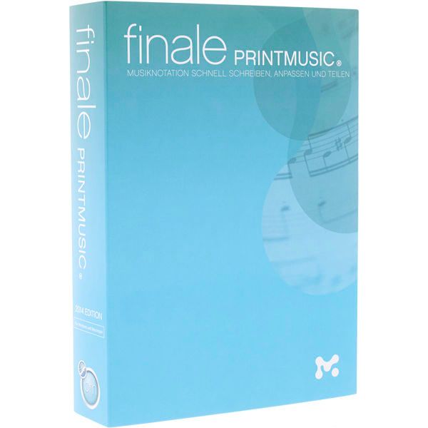 MakeMusic Finale PrintMusic 2014 D