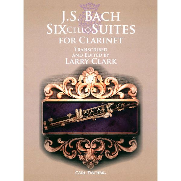 Carl Fischer Bach Six Cello Suites Clarinet