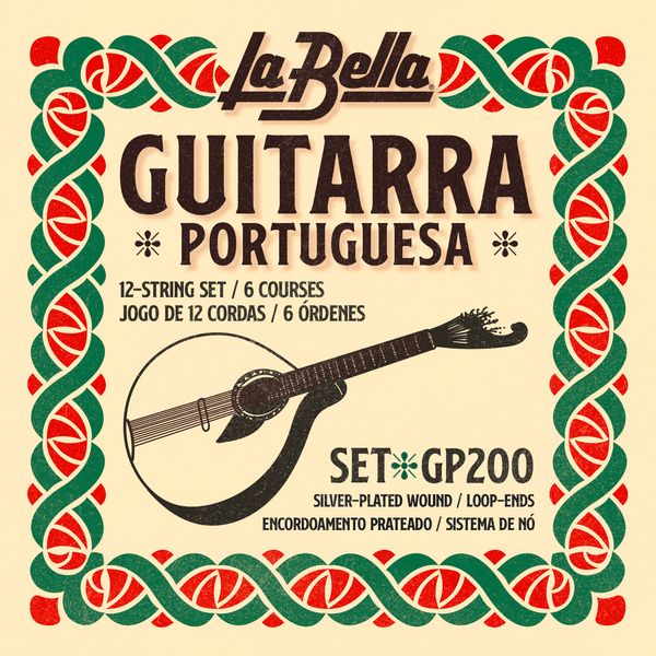 La Bella GP200 Guitarra Portuguesa