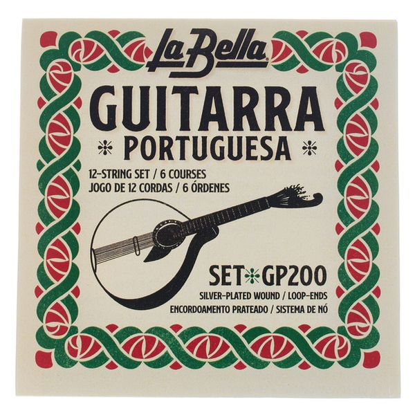 La Bella GP200 Guitarra Portuguesa