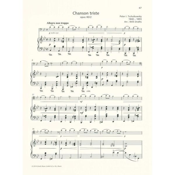 Schott Best Of Cello Classics