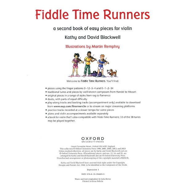 Oxford University Press Fiddle Time Runners