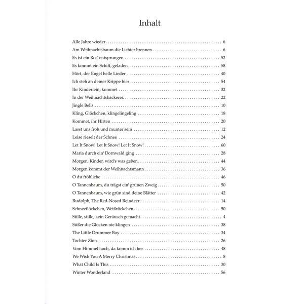Holzschuh Verlag Vierhändige Weihnachtslieder
