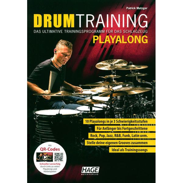 Hage Musikverlag Drum Training Playalong