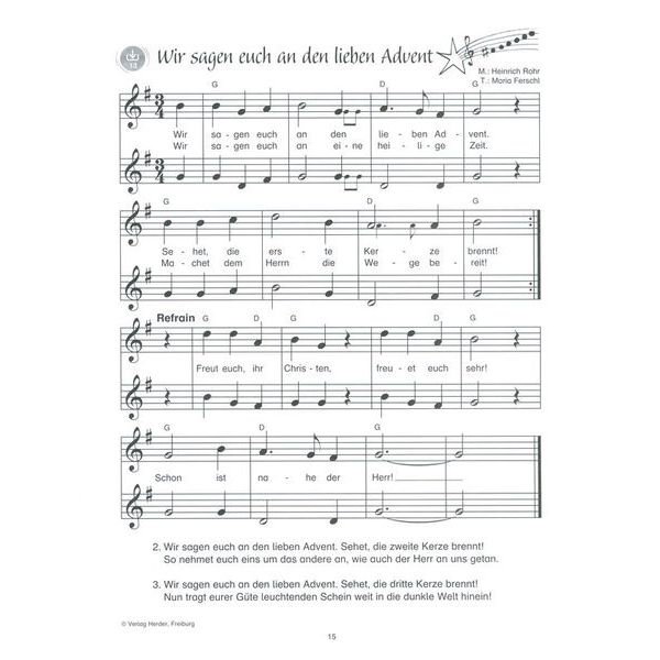 Holzschuh Verlag Flötentöne Erste Weihnacht