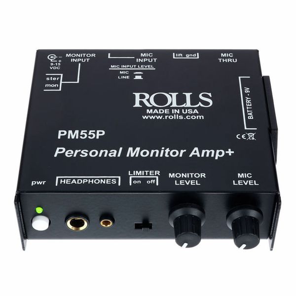 Rolls PM 55P Personal Monitor Amp