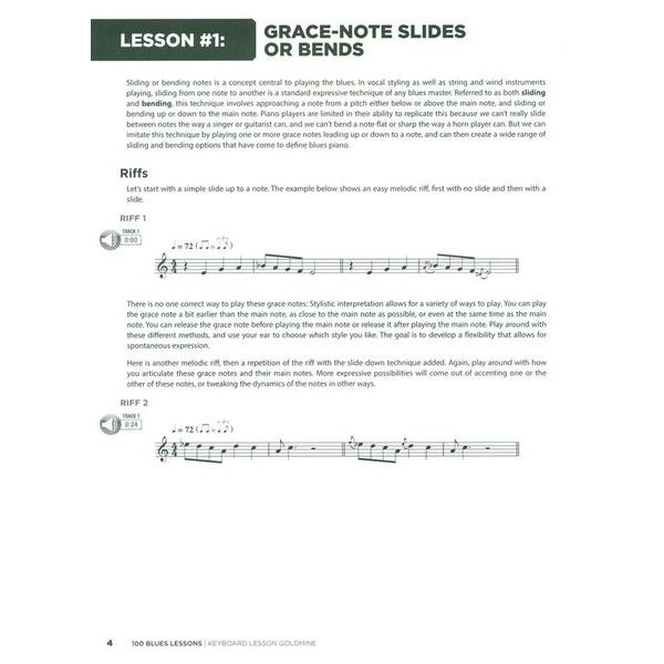 Hal Leonard Keyboard Lesson: 100 Blues