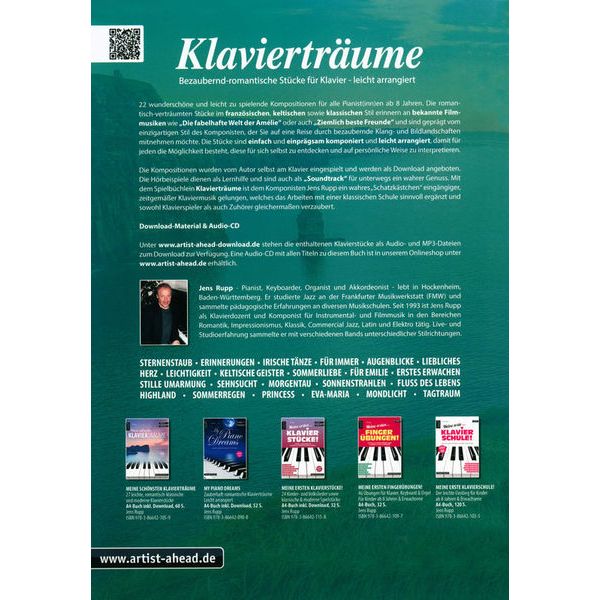 Artist Ahead Musikverlag Klavierträume