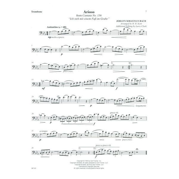 Carl Fischer Festival Classics Trombone