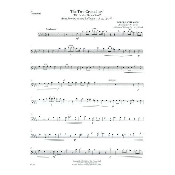 Carl Fischer Festival Classics Trombone