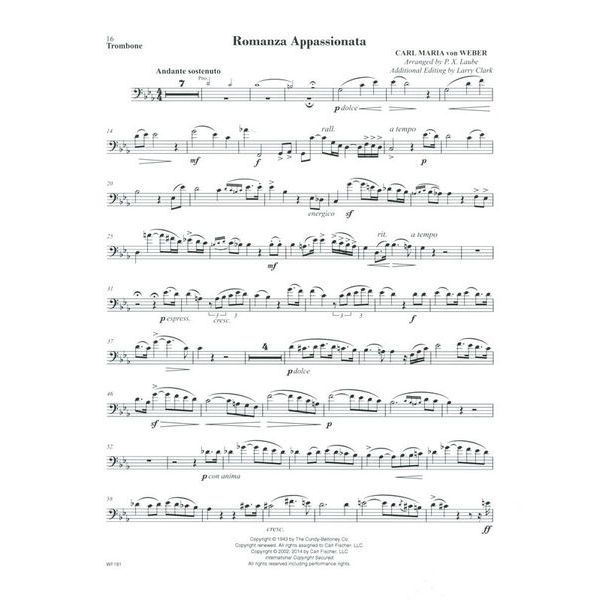 Carl Fischer Festival Classics Trombone