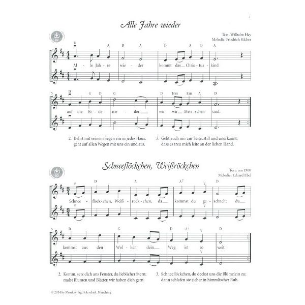 Holzschuh Verlag Fiedel Max Weihnachten Violin