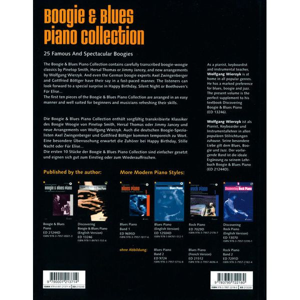 Schott Boogie Blues Piano Collection