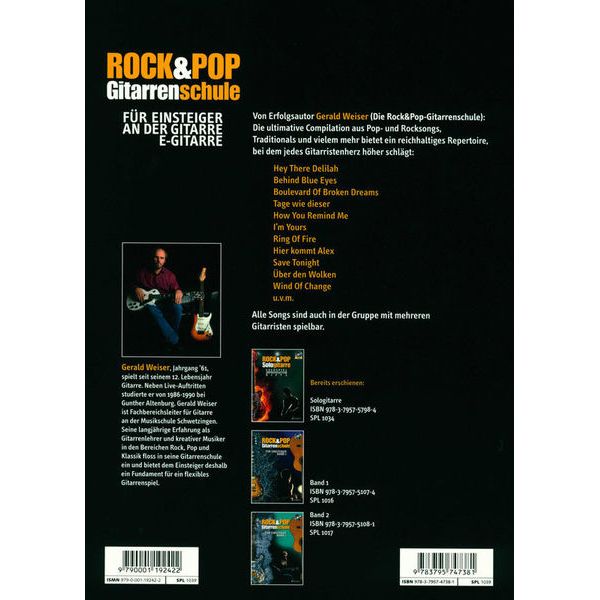Schott Rock & Pop Gitarren-Songbook