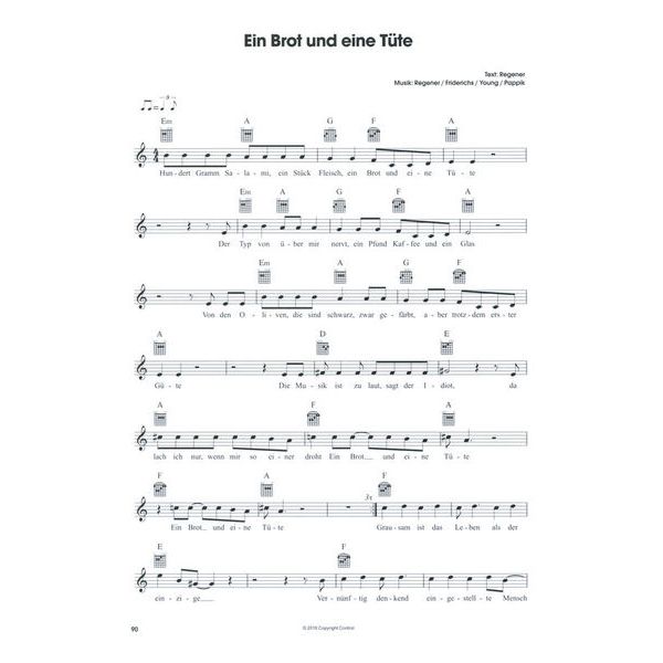 Bosworth Element Of Crime Songbook Guit