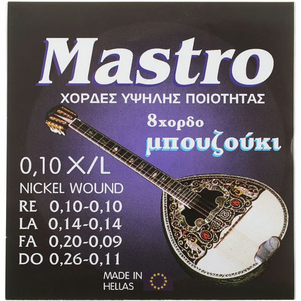 Mastro Bouzouki 8 Strings 010 NW