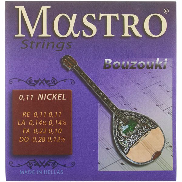 Mastro Bouzouki 8 Strings 011 NW