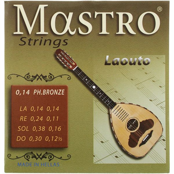 Mastro Greek Laouto 8 Strings 014 PB