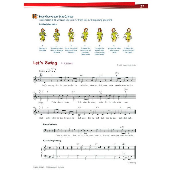Helbling Verlag Sing & Swing -Das neue Lieder