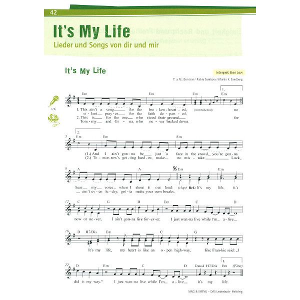 Helbling Verlag Sing & Swing -Das neue Lieder