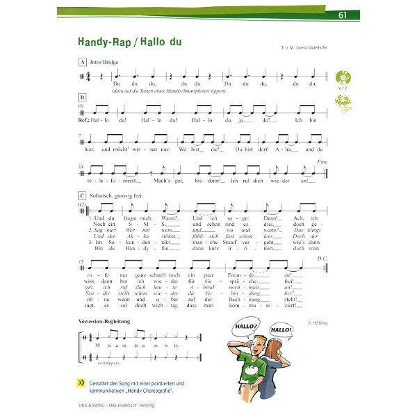 Helbling Verlag Sing & Swing -Das neue Lieder