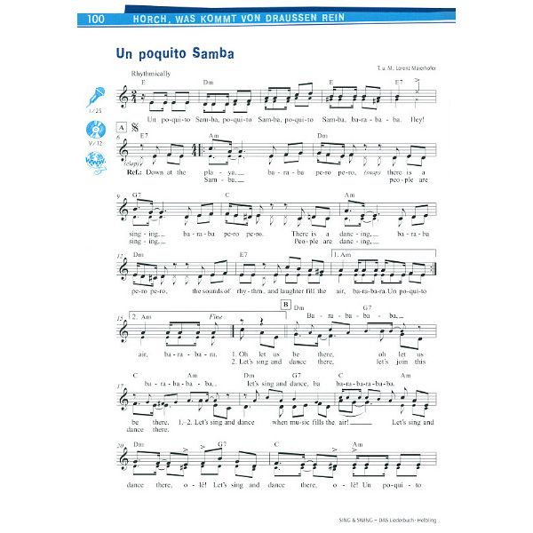 Helbling Verlag Sing & Swing -Das neue Lieder