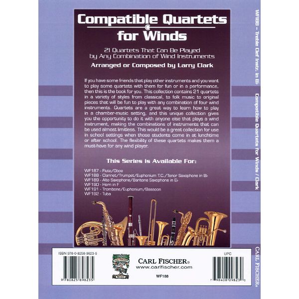 Carl Fischer Compatible Quartets Bb Instr.