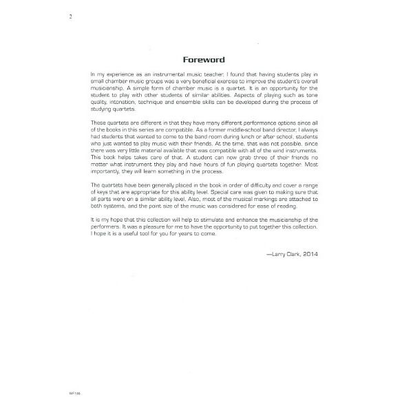 Carl Fischer Compatible Quartets Bb Instr.