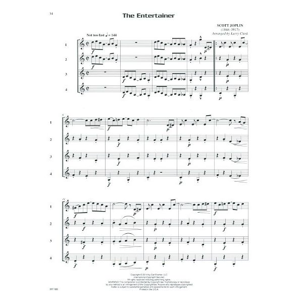 Carl Fischer Compatible Quartets Bb Instr.