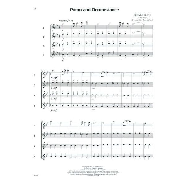 Carl Fischer Compatible Quartets Flute