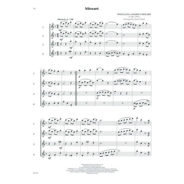 Carl Fischer Compatible Quartets Flute