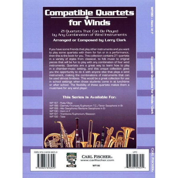 Carl Fischer Compatible Quartets Horn