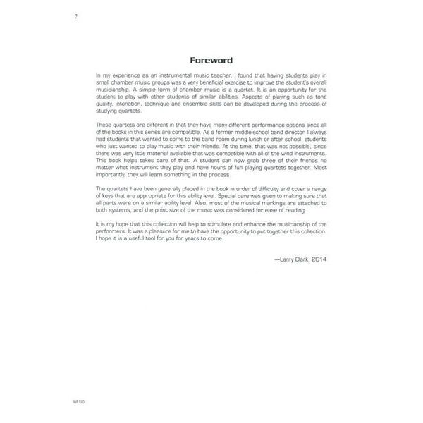 Carl Fischer Compatible Quartets Horn