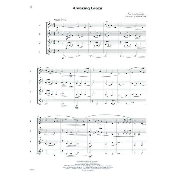 Carl Fischer Compatible Quartets Horn