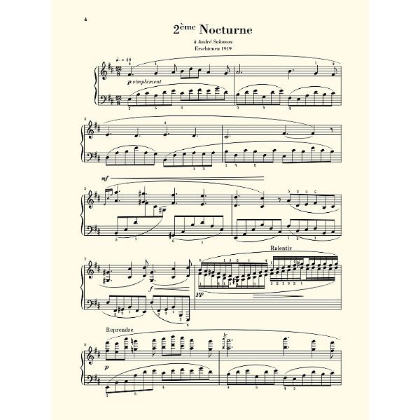 Henle Verlag Satie Nocturnes