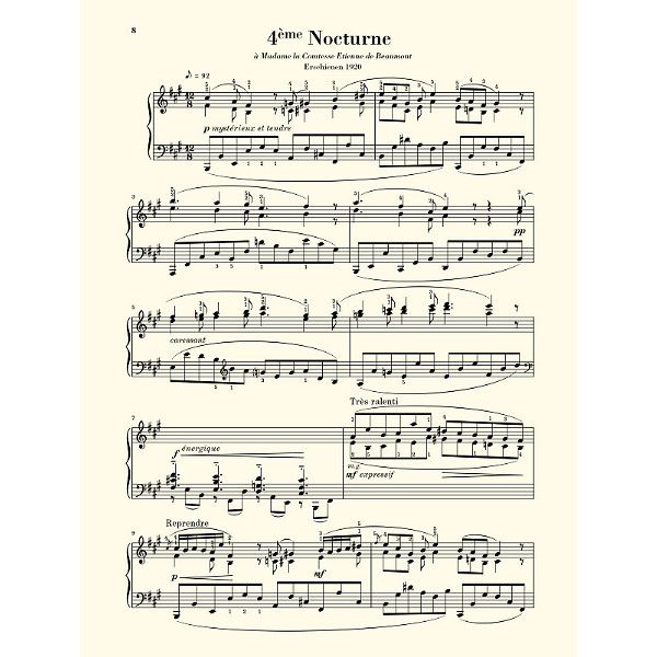 Henle Verlag Satie Nocturnes